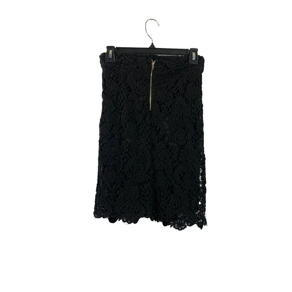 Forever 21 Women's Black A-Line Skirt